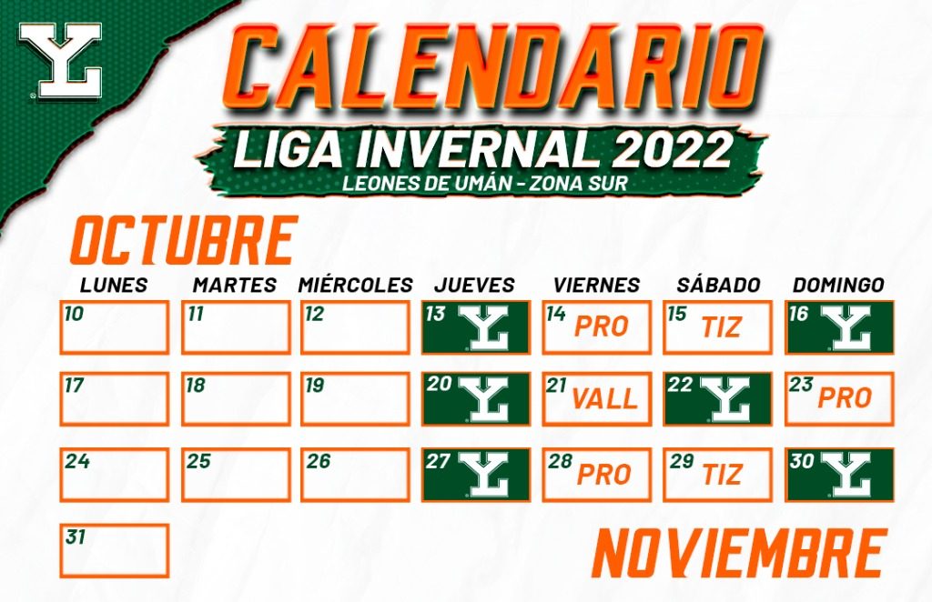 CALENDARIO BRAVOS DE LEÓN – LIGA MEXICANA DE BEISBOL – 2023 – Deporte  Digital MX