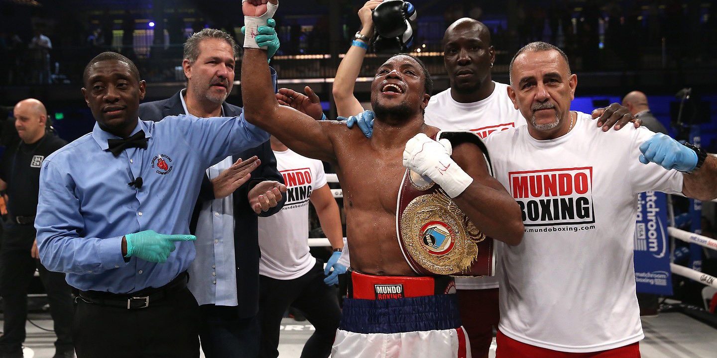 Alexis Angulo vs. Anthony Sims jr. gdd 10 del 300120 en Miami retuvo cetro supermedio latino OMB y quitó invicto, con Pedro Díaz, Andrew Pérez y Yuniesky