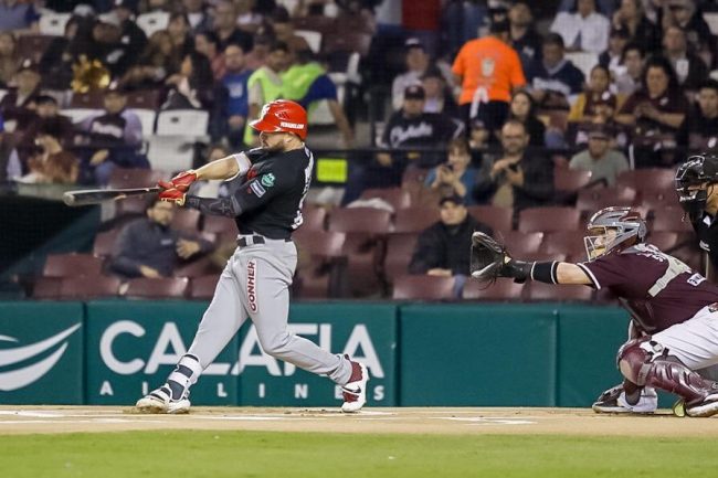 Tomateros de Culiacán vs. Venados de Mazatlán 1r juego serie final lmp 6×2 1del 220120 en Culiacán