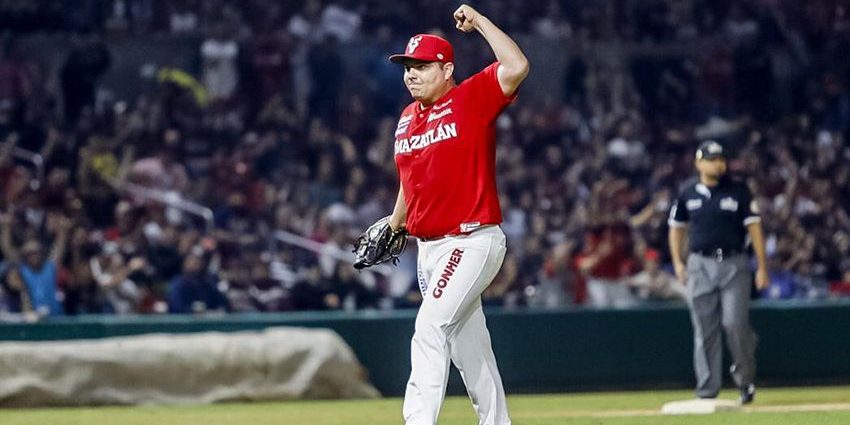 Venados de Mazatlán vs. Tomateros de Culiacán 3o serie final, Tomateros van 2-0, 7×0 del 250120 en Mazatlán, Juan Pablo Oramas, abridor y ganador