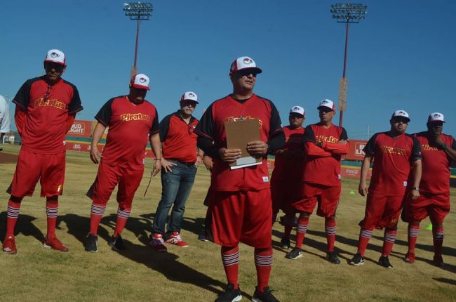 Francisco Campos Machado primr día como mánager de los Piratas de Campeche inicio pretemporada 2020 del 020320 en Campeche