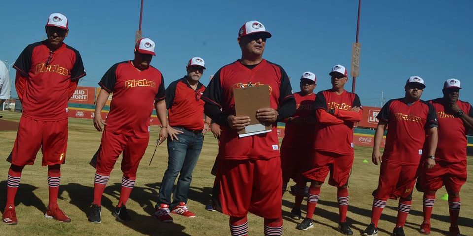 Francisco Campos Machado primr día como mánager de los Piratas de Campeche inicio pretemporada 2020 del 020320 en Campeche
