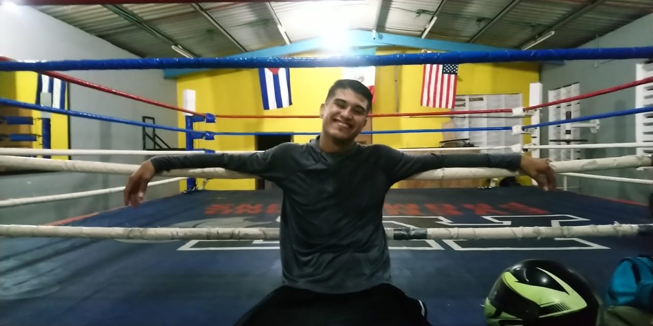 Manuel Venado Ceballos photo 240919 at A&T Gym interview for match against Gustavo Octavio Castro next 041019