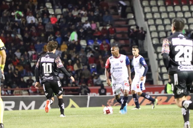 Mineros de Zacatecas vs. Potros del Atlante 7a fecha 2-0 2 del 060320 en Zacatecas