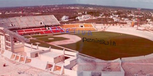 Parque Kukulcan previo a su construcción, con marca de agua