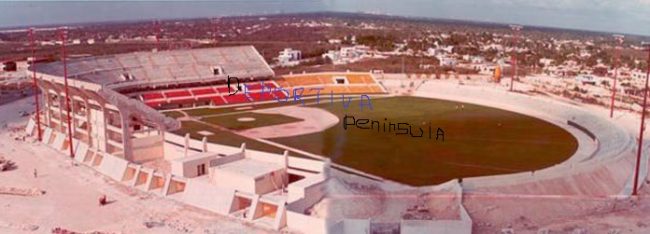 Parque Kukulcan previo a su construcción, con marca de agua