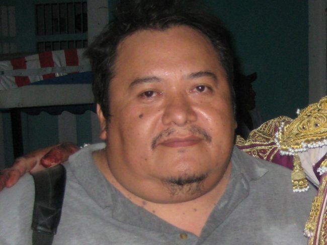 Roberto Tapia, fallecido el 170320 de leucemia en Mérida