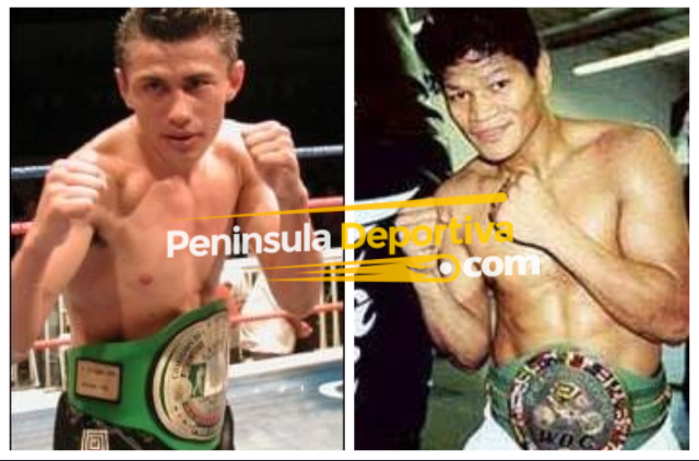 fotocompoición Luis Pumita Fuente vs. Luisito Espinosa