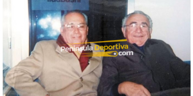 Carlos Barahona Fajardo con Rafael Mendoza Realpozo