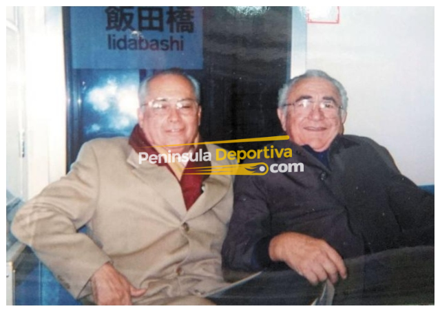 Carlos Barahona Fajardo con Rafael Mendoza Realpozo