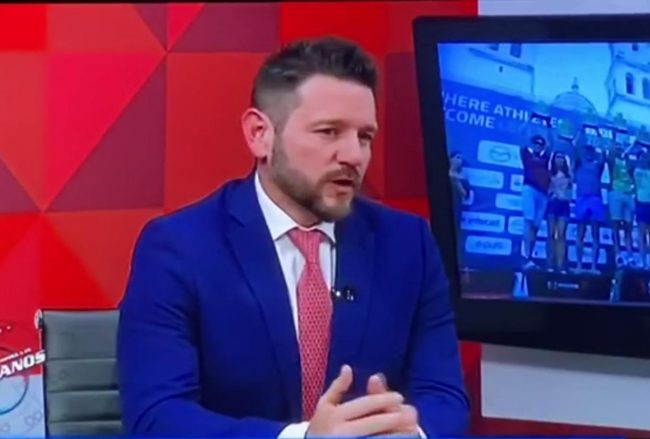 Jorge Carlos Hurtado Montero presentación ironman campeche en telefórmula del 060220 en méxico