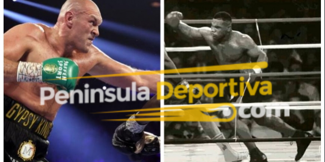 fotocomposición Mike Tyson vs. Tyson Fury