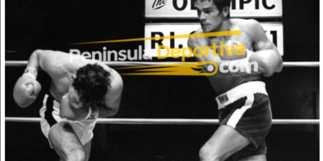 Roberto Durán vs. Juan Medina retuvo campeonato mundial ligero de la AMB gko 7 del 220273 en Olympic Auditorium marca de agua