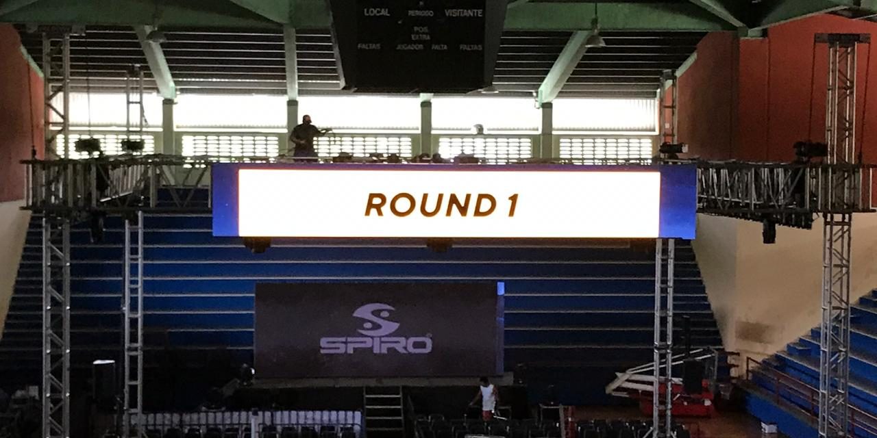 gimnasio polifuncional gran soporte previo a primera función de armor box del 310819