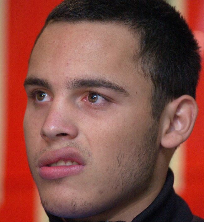 Julio César Chávez jr. con cara de fo