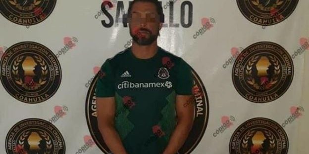 Sergio Mitre, detenido el 130720 presuntamente en posesión de marihuana y por haber violado y asesinado a su hijastra