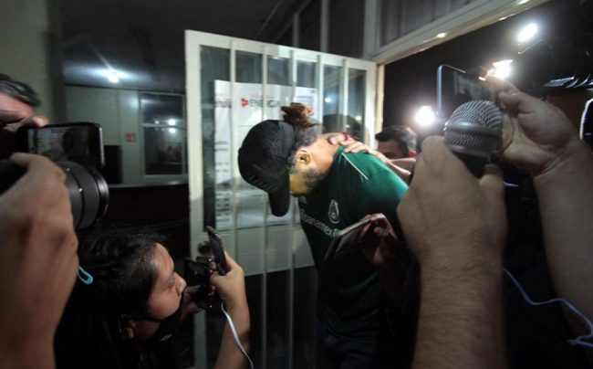 Sergio Mitre ingresa al penal de Saltillo del 140720