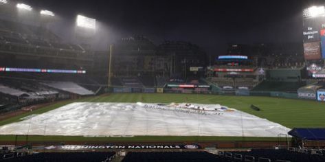 Yanquis de Nueva York vs. Nacionales de Washington 4×1 del 230720 en Washington 1er juego de la temporada, sin gente, por coronavirus
