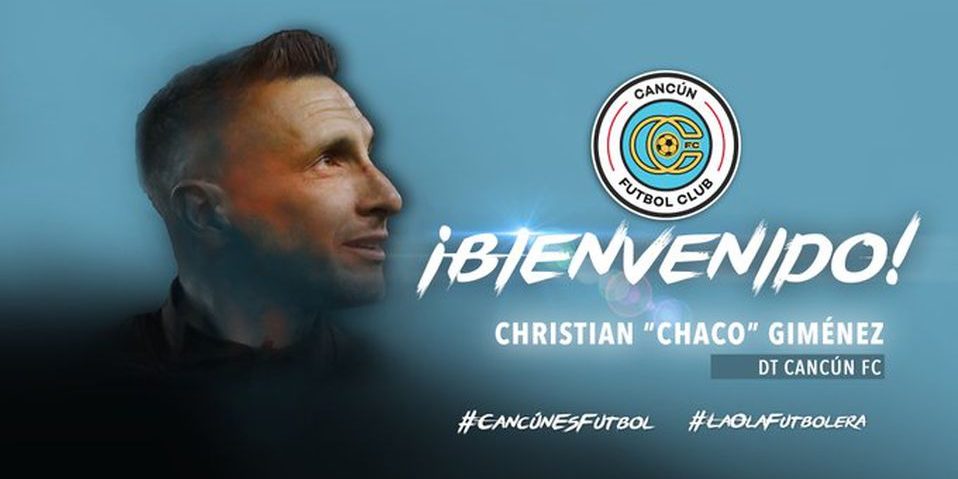 fotocomposición Christian Chaco Giménez Cancún F.C del 080720