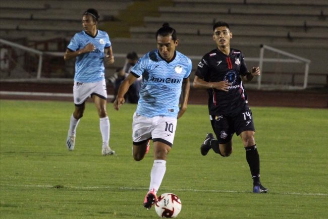 Cimarrones de Sonora vs. Cancún F.C. 2-1, 2a fecha torneo de apertura Liga de Expansión 4 del 280820 en Hermosillo