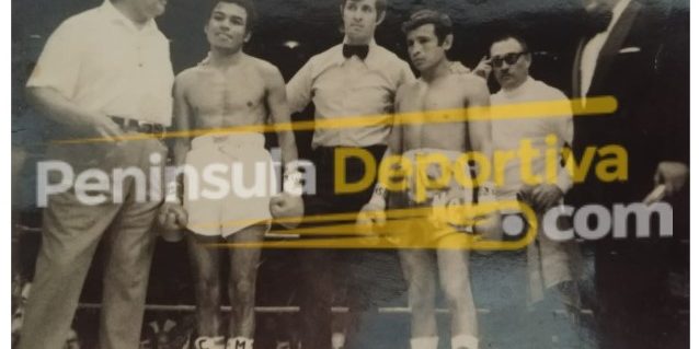 Miguel Canto vs. Alberto Costeñito Morales eliminatoria campeonato mundial mosca del CMB con Octavio Meyrán y Jesús Choláin Rivero del 170874 Arena México con marca de agua