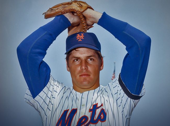 Tom Seaver, foto póstuma recortada
