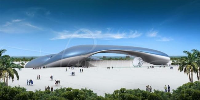 maqueta estadio Leones de Yucatán