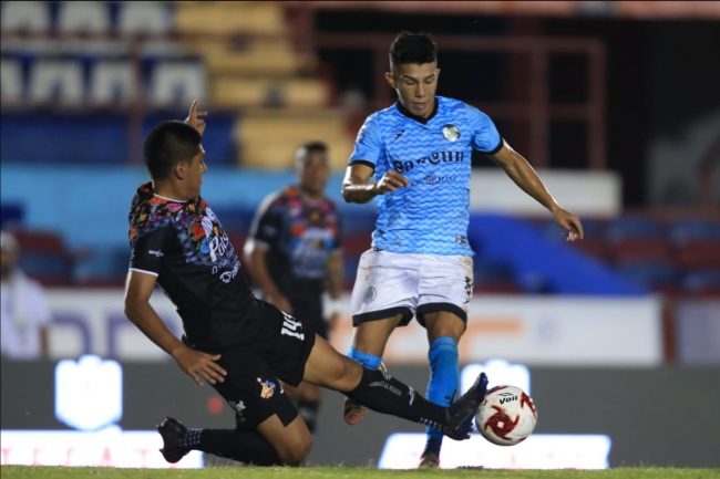 Alebrijes de Oaxaca vs. Cancún F.C. fecha 14 torneo de apertura de la Liga de Expansión 2-0 1 del 111120 en Cancún
