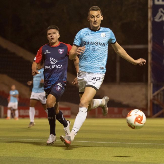 Cancún F.C. vs. Deportivo Tepatitlán fecha 13 torneo apertura Liga de Expansión 1-0 5 del 041120 en Tepatitlán, 1a derrota del Tepatitlán en casa