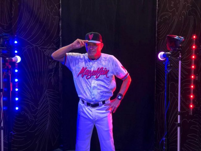 Juan José Pacho Burgos sesión fotográfica para campaña 2020-2021 de los Venados de Mazatlán, del 101020 Pacho