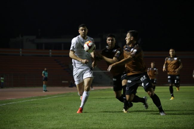 Correcaminos de la UAT vs. Venados de Yucatán juego fecha 3 torneo clausura liga expansión, pospuesto por coronavirus 2-0 del 260121 en Ciudad Victoria