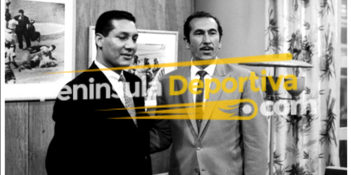 Jorge "Sonny" Alarcón con "Beto" Ávila