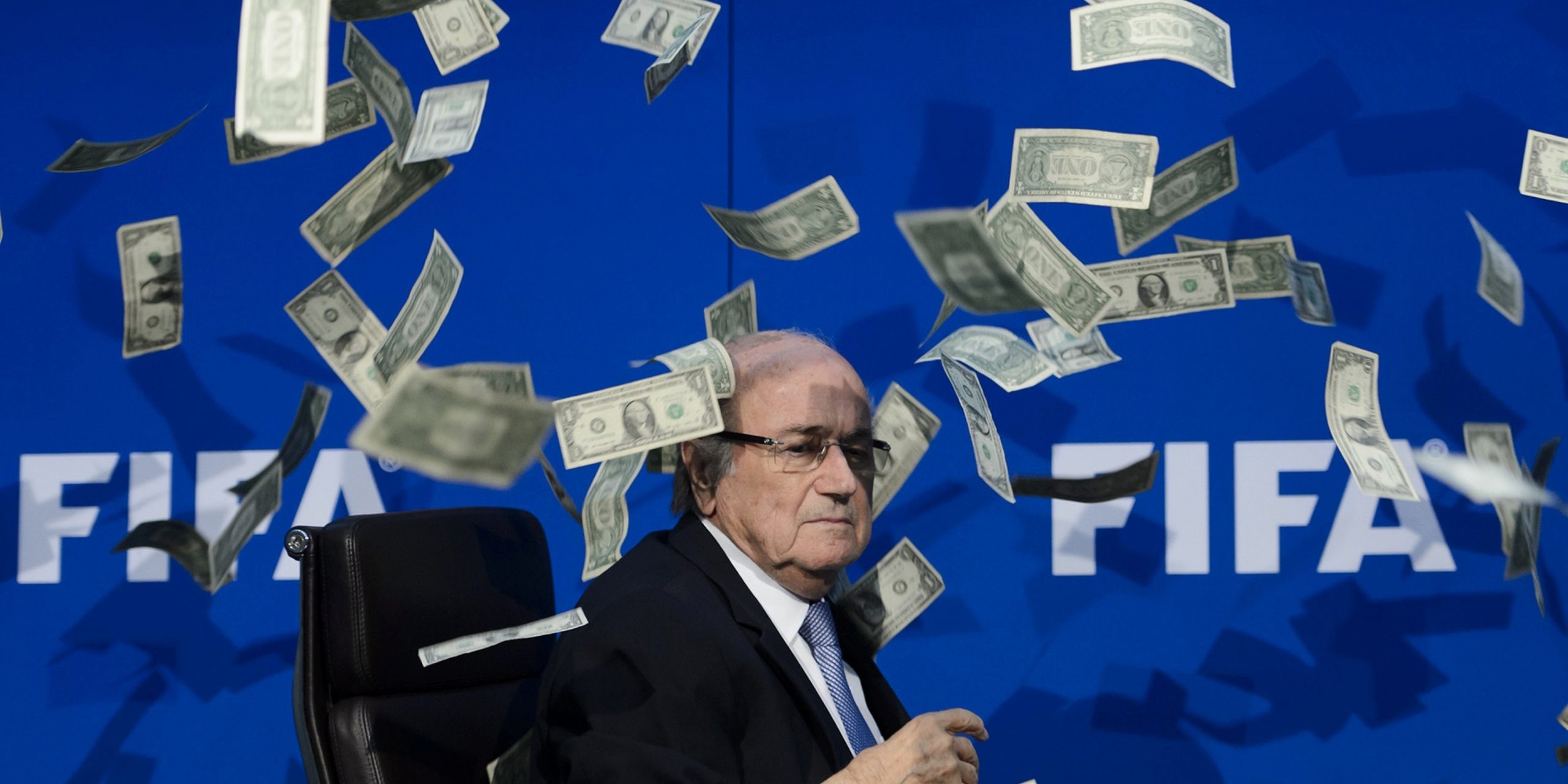Joseph Blatter ridiculizado