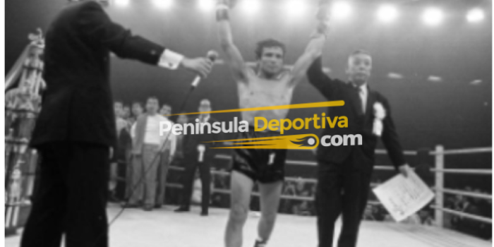 Miguel Canto, vencedor de Shoji Oguma del 080175 en Sendai, ganó el campeonato mundial mosca del CMB con marca de agua