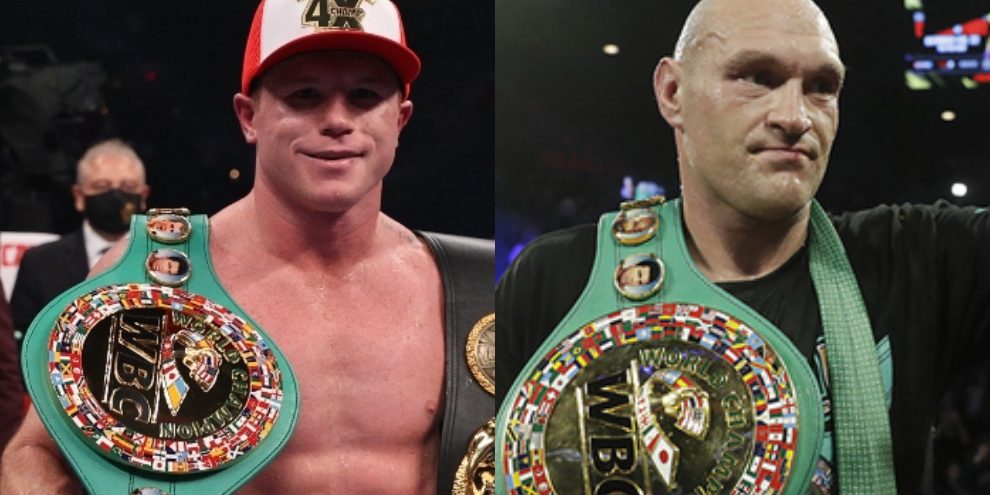 Tyson Fury y "Canelo" Álvarez