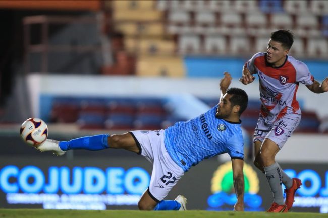 Cancún F.C. vs. Deportivo Tepatitlán fecha 12 torneo de Clausura Liga de Ascenso 5-1 5 del 270221 en Cancún, el mejor resultado de su historia, hasta ahora