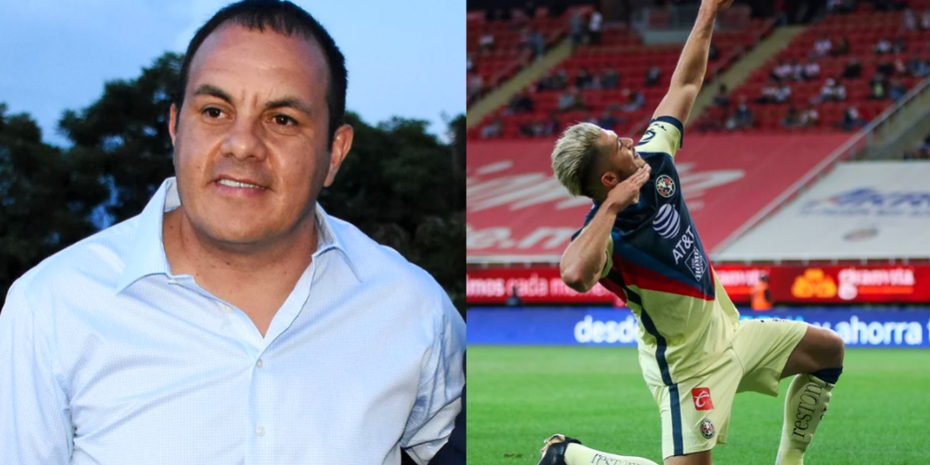 Henry Martín fotocomposición con Cuauhtémoc Blanco