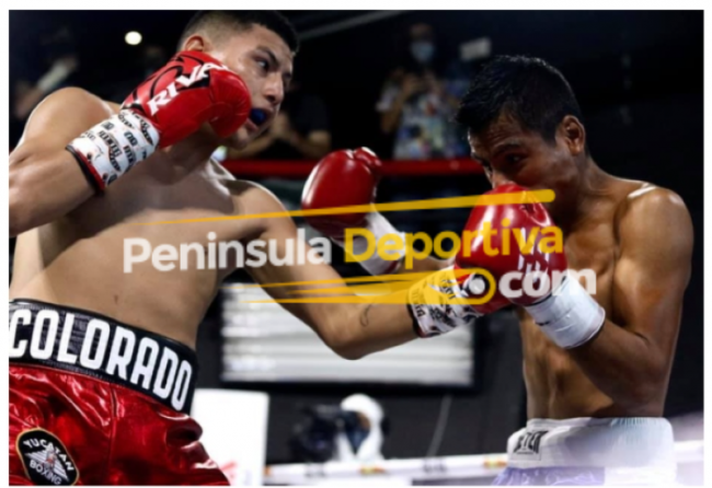 Zaíd Colorado Rejón vs. Jesús Tímido Acosta gdu 6 del 260321 en Sipse, debut a seis rounds con marca de agua