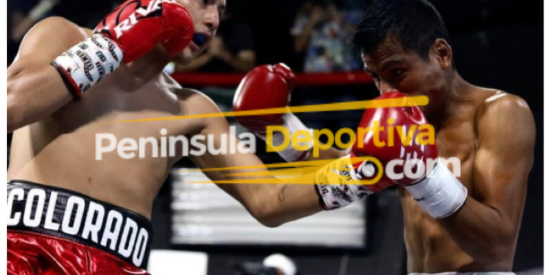 Zaíd Colorado Rejón vs. Jesús Tímido Acosta gdu 6 del 260321 en Sipse, debut a seis rounds con marca de agua