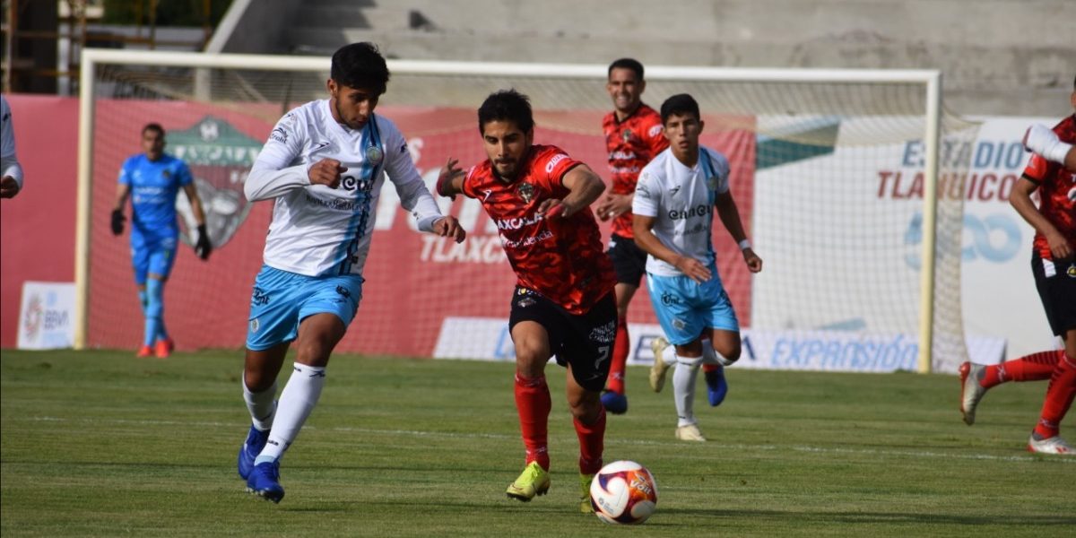 Coyotes de Tlaxcala vs. Cancún F.C. 1-0 fecha 13 del torneo de clausura de la Liga de Expansión, 3 del 310321 en Tlaxcala
