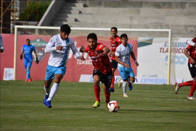 Coyotes de Tlaxcala vs. Cancún F.C. 1-0 fecha 13 del torneo de clausura de la Liga de Expansión, 3 del 310321 en Tlaxcala