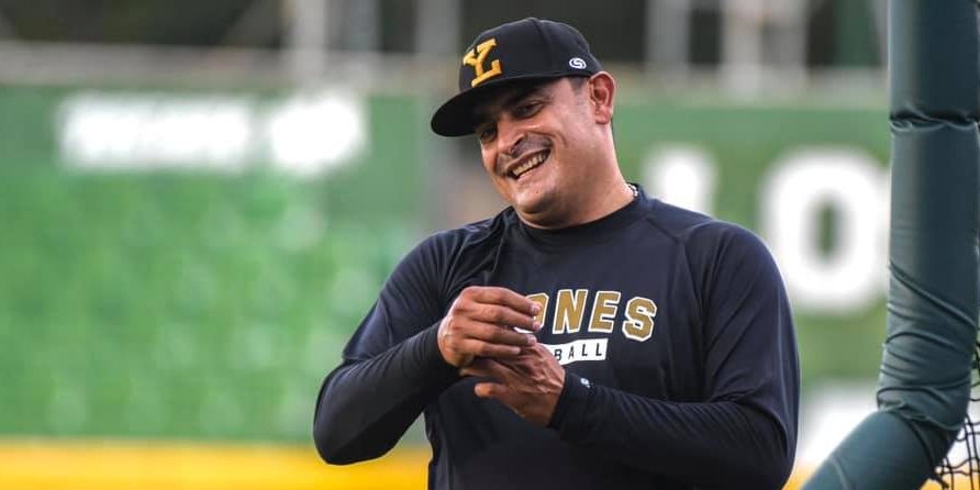 Gerónimo Gil, sonriente inicio pretemporads 2021 del 090421 en parque Kukulcán