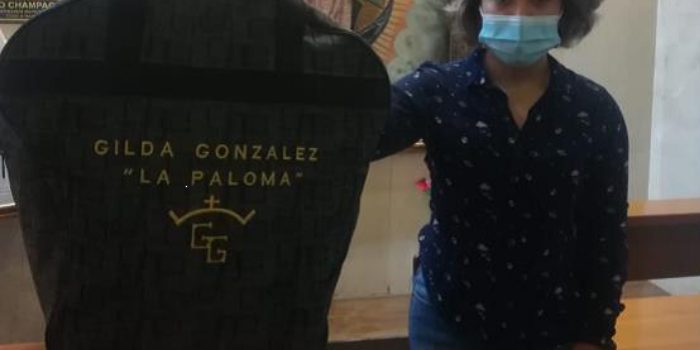 Gilda La Paloma González viaje para torear a Atizapán de Zaragoza, del 150421