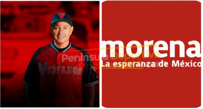 Juan José Pacho fotocomposición con logo de Morena Juan José Pacho