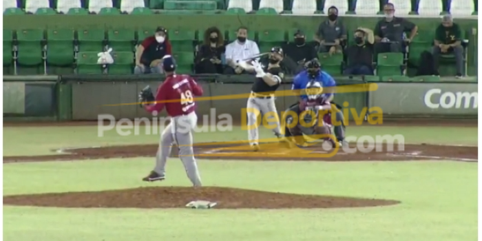 Leones de Yucatán vs. Piratas de Campeche 6×5 1er juego pretemporada reanudación béisbol parque Kukulcán tras coronavirus del 290421 en Mérida con marca de agua