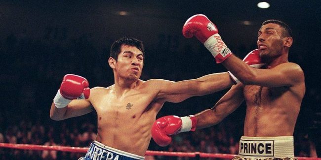 Marco Antonio Barrera vs. Naseem Hamed del 070401 en Las Vegas