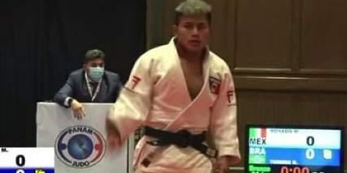 Moisés Rosado judoka campechano bronce panamericano de Guadalajara del 150421 Moisés Rosado
