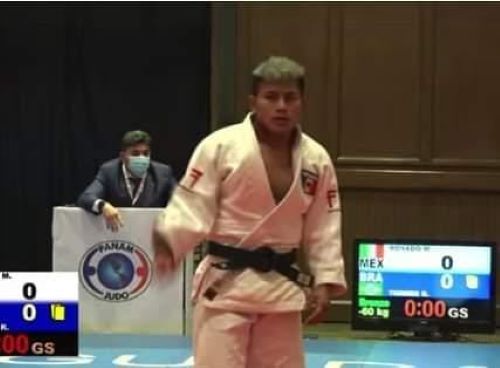 Moisés Rosado judoka campechano bronce panamericano de Guadalajara del 150421 Moisés Rosado
