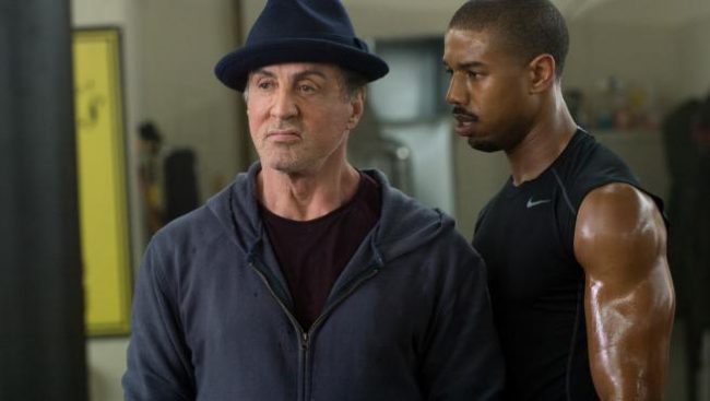 sylvester stallone y michael b. jordan Stallone