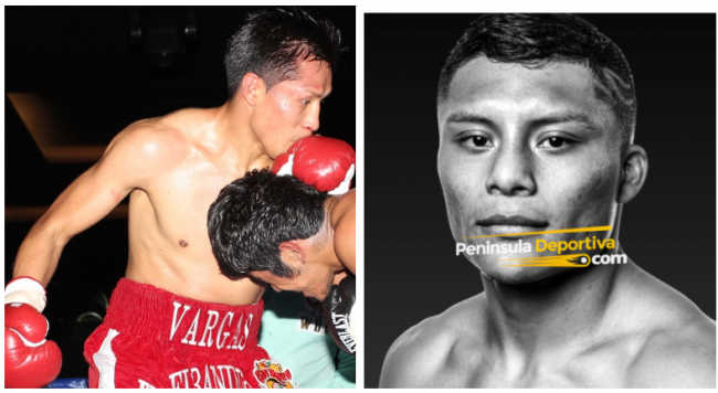 Isaac Cruz fotocomposición vs. Francisco Bandido Vargas Isaac Cruz